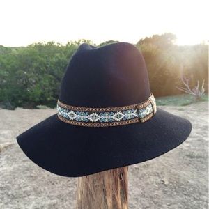 Vintage Band Detailed Hat